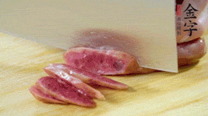 金字火腿、金字香腸、金字臘肉切片。