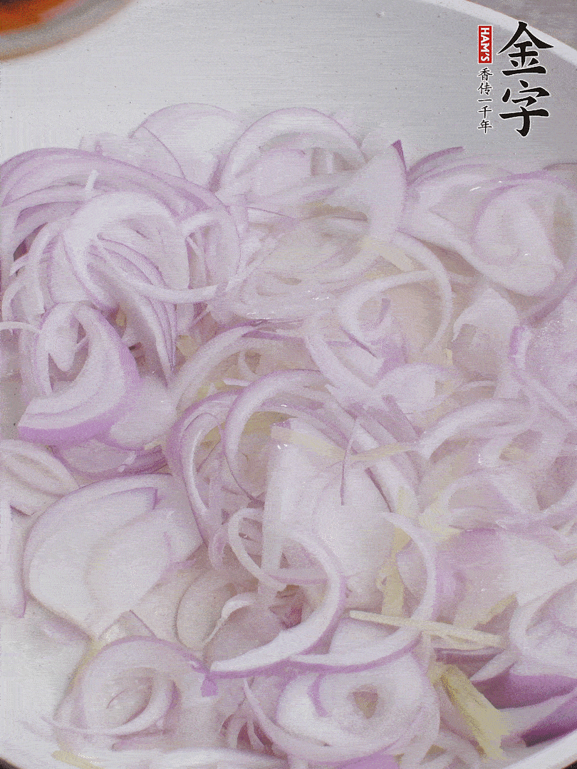 加2勺金字火腿XO醬。